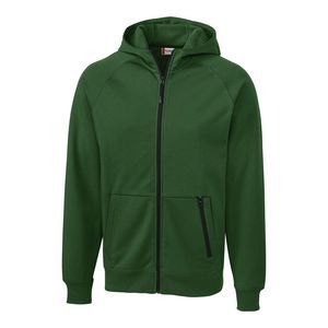 NWT Clique Bottle Green Lund Fleece Zip Hoodie